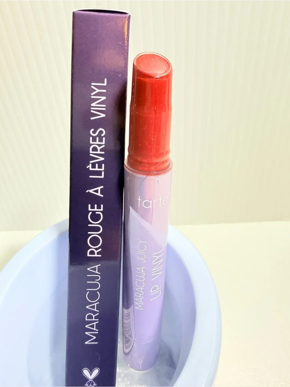 tarte Maracuja Juicy Lip Vinyl- shimmery cranberry NEW